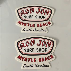 Myrtle beach Ron Jon surf shop stickers